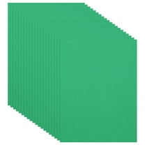 Uxcell 20 Pcs Green EVA Foam Sheets, 11.8 x 7.87 Inches 1mm Thick Foam Sheets for Crafts