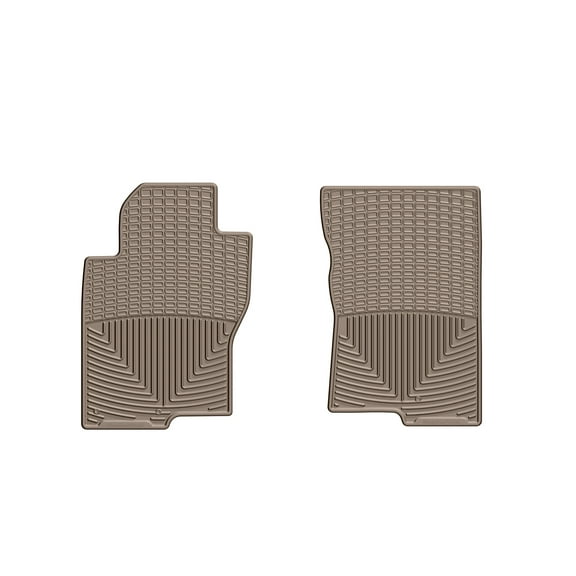 WeatherTech All-Weather Floor Mats compatible with Nissan Pathfinder, Xterra - 1st Row (Driver & Passenger), Tan
