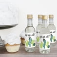 thumbnail image 3 of Prickly Cactus Party - Mini Wine and Champagne Bottle Label Stickers - Fiesta Party Favor Gift for Women and Men - Set of 16, 3 of 6