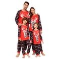 thumbnail image 1 of Conjunto de pijamas navideños a juego para la familia, ropa de dormir de ciervo para adultos y niños, Mono para bebé, aspecto familiar, madre, padre, hijo, perro, 2023, 1 of 4