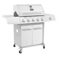 Expert Grill 5 Burner Propane Gas Grill with Side Burner, 62,000 BTUs