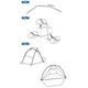 thumbnail image 4 of Tienda De Campaña Al Aire Libre Tienda de sombrilla portátil para acampar Protección UV Impermeable a prueba de viento (Azul) Ndcxsfigh Para Estrenar, 4 of 8