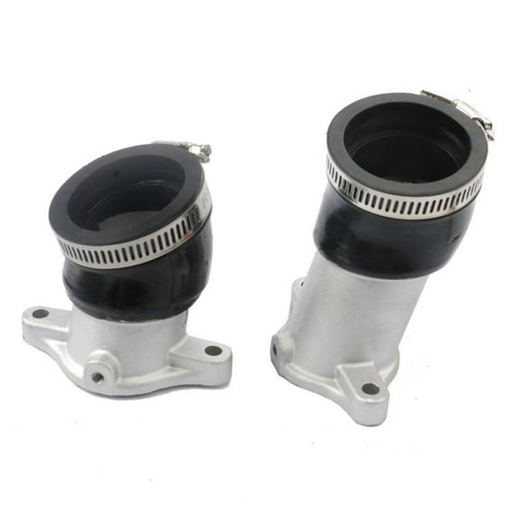 2pcs For Honda Motorcycle Aluminum Carburetors Intake Manifold CX500 1978-1982