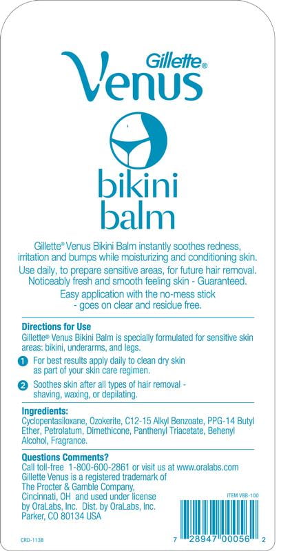 gillette venus bikini balm