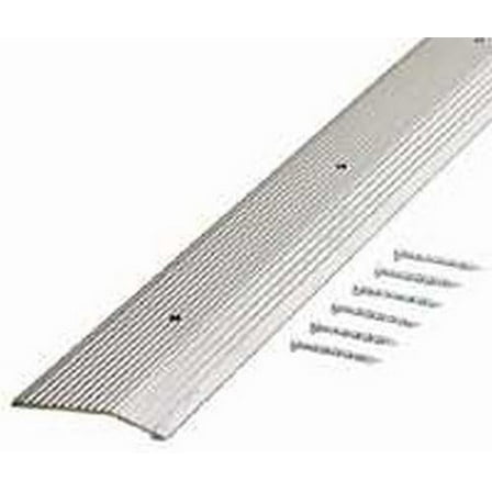 M-D Building Products Flat Carpet Bar - Silver Finish - 36 In