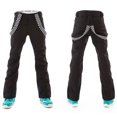 thumbnail image 3 of Hotian Women Snow Pants Insulated Waterproof Outdoor Ski Bibs with Adjustable Suspenders Black XL, 3 of 6