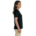 thumbnail image 4 of LAT Ladies' V-Neck Premium Jersey T-Shirt - L-3587, 4 of 4