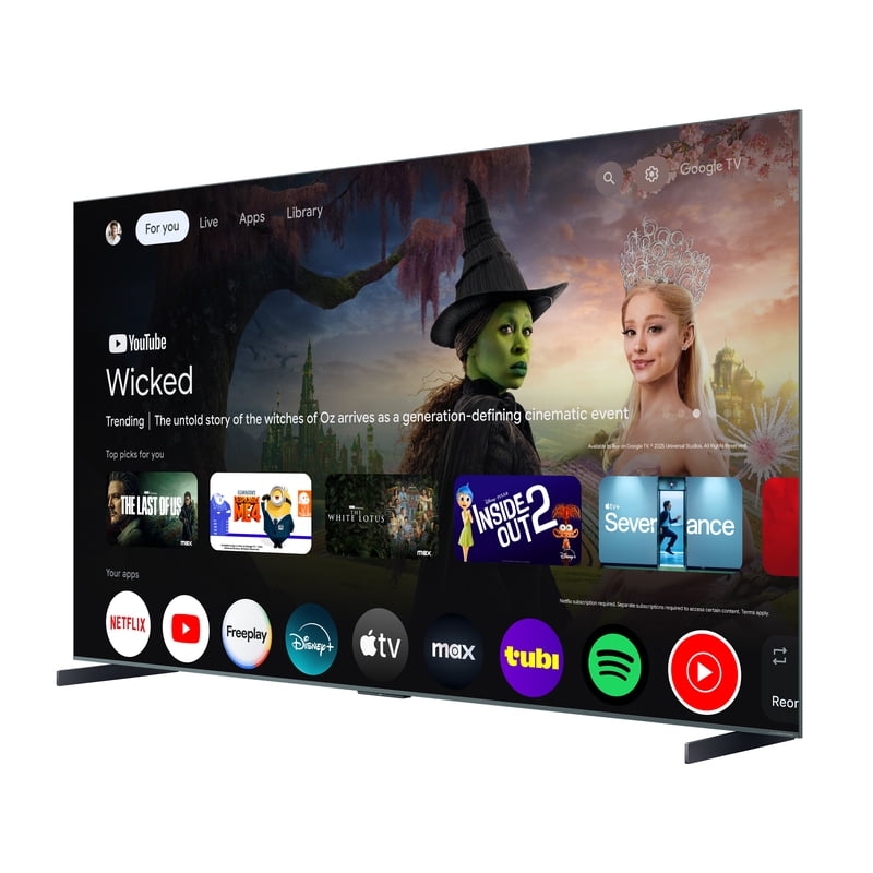 TCL 98" Class QM9K Series QD-Mini LED QLED 4K UHD Smart Google TV with Gemini (NEW 2025) - 144Hz, Local Dimming, CrystGlow WHVA Panel - 98QM9K gallery view