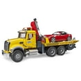 thumbnail image 6 of Bruder 02829 MACK Granite Tow-Truck w/ Bruder Roadster, 6 of 7