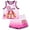 Pink, variant on Paw Patrol Chase Marshall Rubble Toddler Boys Mesh Jersey Tank Top and Basketball Shorts Athletic Toddler to Little Kid