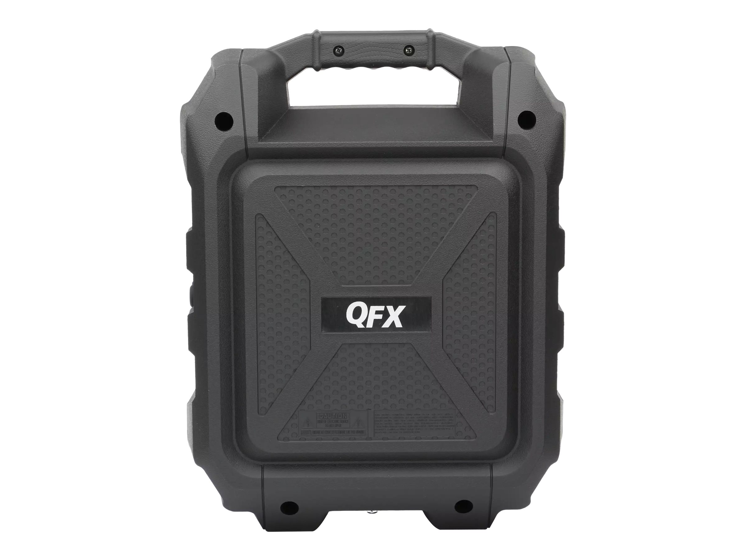 QFX PBX-7 The Outbacker - Speaker - for PA system - wireless - Bluetooth - 2-way - black - image 4 of 9