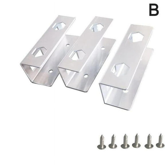 1xBlack Under Desk Laptop Holder Mount With Screw Under Tools Desk Mounts R5A7