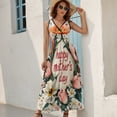 thumbnail image 2 of Happy Mother's Day Pattern Design Sleeveless Dress Summer Clothes for Women Women's Clothing 2025, 2 of 7