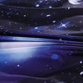 thumbnail image 3 of REGALWOVEN 3D Galaxy Printed Duvet Cover Bedding Set of 3, Queen Dark Purple, 3 of 7