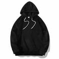 thumbnail image 5 of Kakii Men's Hoodie and Shorts Set, Matching Long Sleeve Pullover Hoodie & Elastic Waist Shorts, Casual Two-Piece Loungewear, 5 of 9