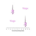 thumbnail image 4 of Rwraps Astrology Virgo Swords Matte Vinyl Film Wrap 59in x 27ft Vinyl Vehicle Car Film Sheet Roll, 4 of 9