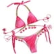 thumbnail image 1 of Conjunto de bikini sólido con degradado elegante para mujer, traje de baño de dos piezas con relleno sólido, ropa de playa OAVQHLG3B Store  lin121212, 1 of 4