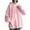 Pink, variant on Resort Wear for Women 2025 Women's Solid Sweatshirt Womens Daily Long Casual Down For Womens Pocket Hooded Sweatshirts Pullover Sleeve Button V Drawstring Hoodies Neck Women's Hoodies Sweatshirts