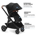 thumbnail image 2 of Mompush Ultimate2 Baby Stroller, Premium Convertible Full-Size Bassinet Stroller for Toddler, Newborn Stroller with Reversible Seat, One Hand Recline Pushchair Pram,Car Seat Adapter Included, 2 of 5
