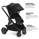 thumbnail image 2 of Mompush Ultimate2 Baby Stroller, Premium Convertible Full-Size Bassinet Stroller for Toddler, Newborn Stroller with Reversible Seat, One Hand Recline Pushchair Pram,Car Seat Adapter Included, 2 of 5