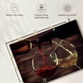 thumbnail image 6 of Elephant Stock Wine Party Wall Art - Horizontal Canvas Wall Art - Dining Room Wall Decor - Food And Drink Canvas - Black And Red Decor - 12" x 8", 6 of 8
