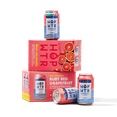 thumbnail image 3 of HOP WTR - Sparkling Hop Water -Ruby Red Grapefruit  (12 Pack) - NA Beer, No Calories or Sugar, Low Carb, With Adaptogens and Nootropics for Added Benefits (12 oz Cans), 3 of 6