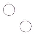 thumbnail image 3 of Guardoinrt Collier Déclaration Perles pour Femmes Filles Mode et Polyvalent Ajout Violet 2Set, 3 of 6