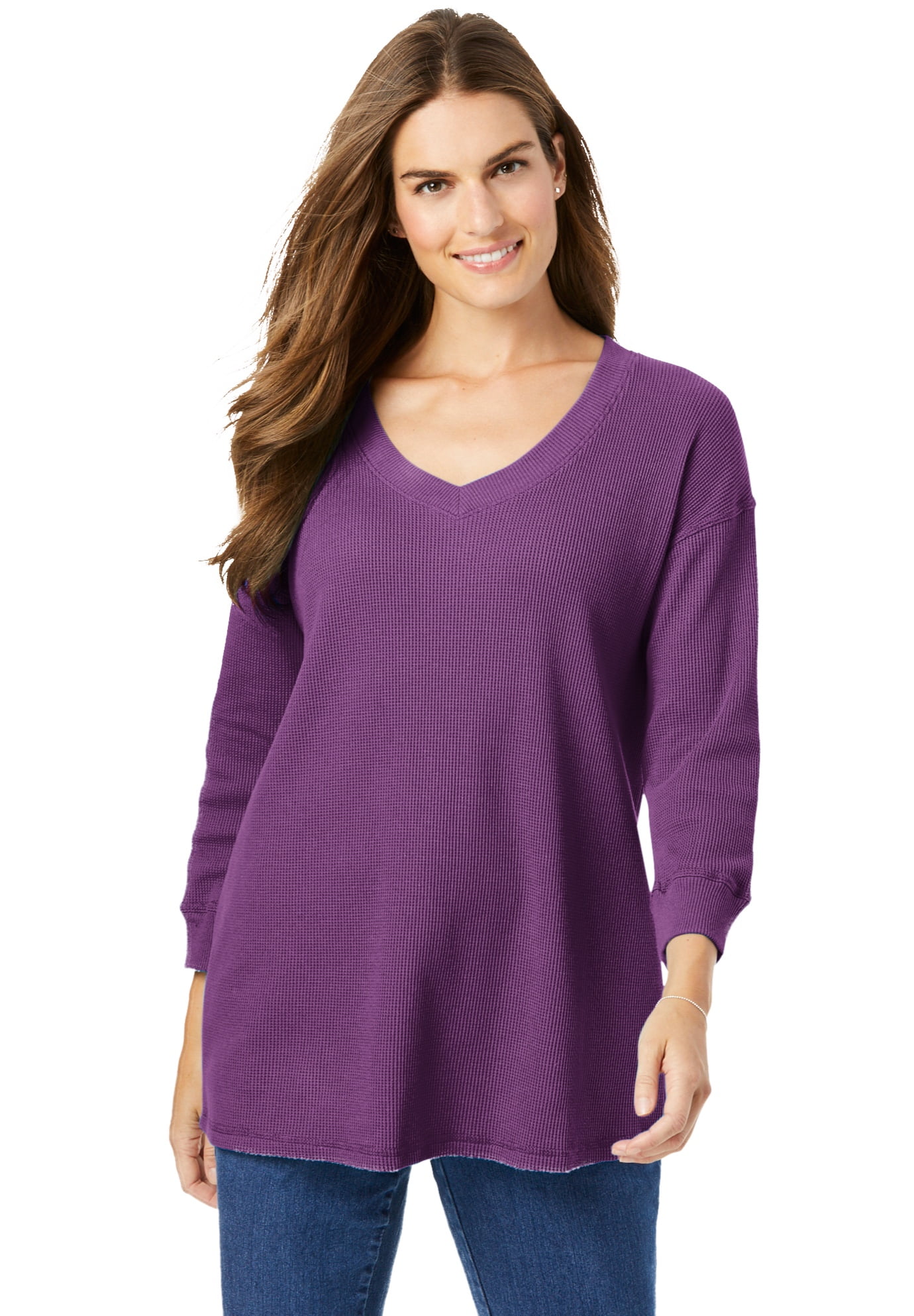 woman within thermal sweatshirt