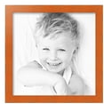 thumbnail image 2 of ArtToFrames 17" x 17" Orange Picture Frame, 17x17 inch Red Wood Poster Frame (WOM-4607), 2 Pack, 2 of 7