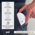 thumbnail image 3 of PUL Retainer Case for Invisalign,Clear Aligners, and Retainers, Plastic Holder with Secure Magnet Closure, Gray, 3 of 7