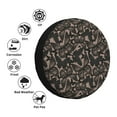 thumbnail image 4 of Naloa Vintage Flowers Tire Cover Wheel Protectors Tyre Covers Weatherproof Wheel Covers Universal Fit for Trailer Rv SUV Truck Camper Travel Trailers-16 inch, 4 of 6