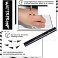 thumbnail image 4 of Dual Ended Winged Liquid Eyeliner Long Lasting Waterproof Smudgeproof Eye Makeup Seal Stamp Tool for Wing or Cat Eye, 4 of 7