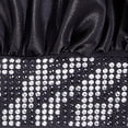 thumbnail image 2 of Red by Kiss Diamond Bling Bonnet Zebra Black X-Large (HQ202), 2 of 7