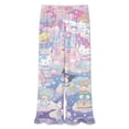 thumbnail image 3 of Hello Kitty Women Pajama Pants Comfy Pj Bottoms Soft Printed Lounge Pant with Pockets, 3 of 7
