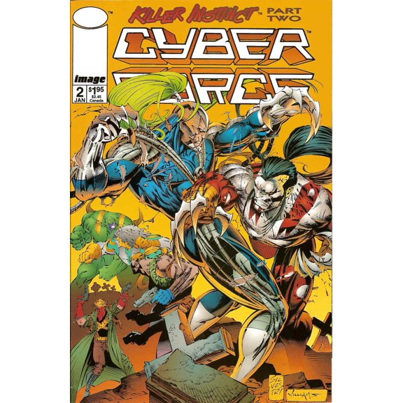 Cyberforce (Vol. 2) #2 VF ; Image Comic Book