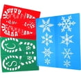thumbnail image 4 of Plantilla de dibujo de Navidad de 6 uds, plantillas huecas, plantillas de dibujo para bricolaje, 4 of 7