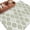 Green, variant on Round Area Rugs Collection 6 Ft, Yellow Geometric Non-Slip Residential Carpet, Morocco Modern Abstract Plaid Art Indoor Crawling Mats Runner Rugs for Living Room/Dining Room/Bedroom