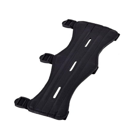 YUEYAN Strap Archery Arm Guard Armguard Wrist Protector Black PU Leather Look