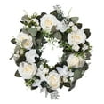 thumbnail image 2 of Guirnalda artificial de flores, guirnalda colgante, guirnalda floral para granja Blanco, 2 of 9