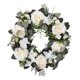 thumbnail image 2 of Guirnalda artificial de flores, guirnalda colgante, guirnalda floral para granja Blanco, 2 of 9
