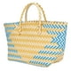 thumbnail image 3 of Bolso de 1 PC bolsas de plástico con bolsas de rayas de moda Bolsa de gran capacidad, 3 of 5