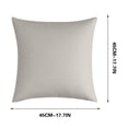 thumbnail image 3 of Outdoor Pillow Cover Waterproof Cushion Protector | Keeps Pillows Dry and Clean | Modern Solid Color Design for Patio, Garden, Deck, or Pool Furniture, 3 of 5