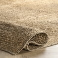 thumbnail image 5 of Rugs USA Juniper Tiled Jute Area Rug, 5' x 8', Christie Natural, 5 of 9