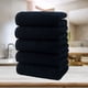 thumbnail image 4 of Juego de 5 toallas de baño, suaves y absorbentes, estilo europeo, de EE. UU, resistentes, plegables, de algodón, para baño,topliu, 4 of 9