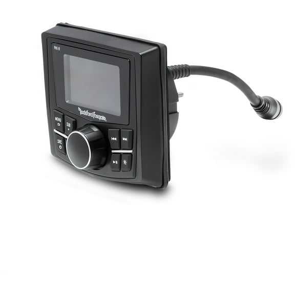 Rockford Fosgate PMX-1R Punch Marine Full Function Wired Remote 2.7" Display