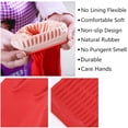 thumbnail image 3 of Rubber Cleaning Gloves Kitchen Dishwashing Glove 3-Pairs,Waterproof Reuseable.(Small), 3 of 4
