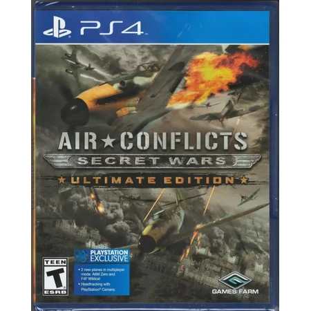 Air Conflicts: Secret Wars Ultimate Edition PS4 (Brand New Factory Sealed US Version)