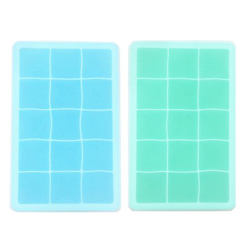 Silicone Square 15-Cavity Large Ice Cube Maker Mold Mould Tray Jelly Tool 2021 Q