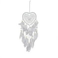 thumbnail image 2 of Dream Catcher,23.6inch Fashion Handmade Light Dream Catchers with Feather,Bedroom Wall Hanging Luck Gift,Suitable for Valentine's Day Party Wedding Decors Gifts, 2 of 6