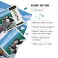 thumbnail image 4 of Lantern Press 1000 Piece Jigsaw Puzzle, Maine, Puffins Scene, 4 of 5